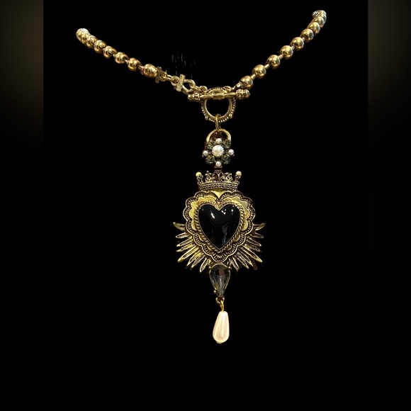 Free PeopleNWOT Bronze Heart Charm Pendant Necklace - Picture 4 of 10